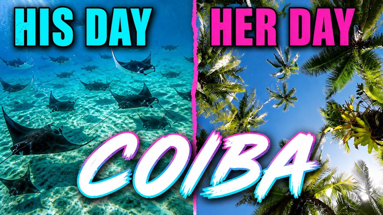 BEST DAYS in PANAMA! Experience the COIBA marine nationalpark!
