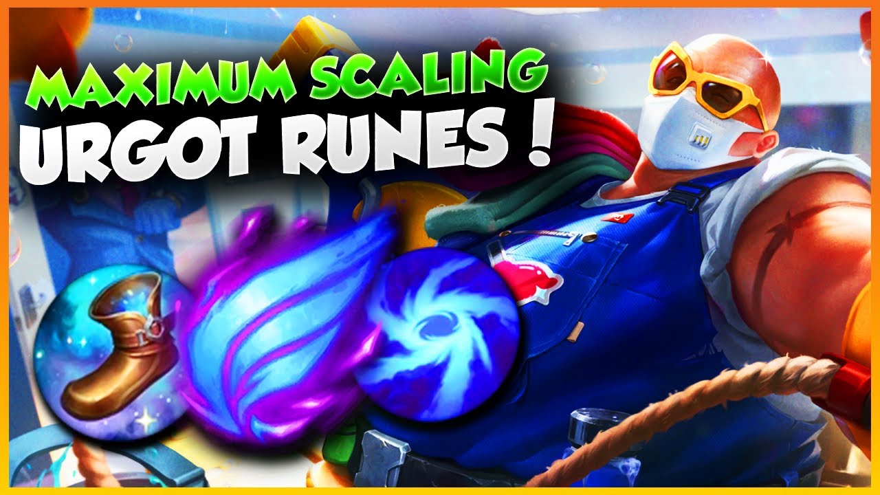 Mega Scaling Runes. [Urgot vs Pantheon]