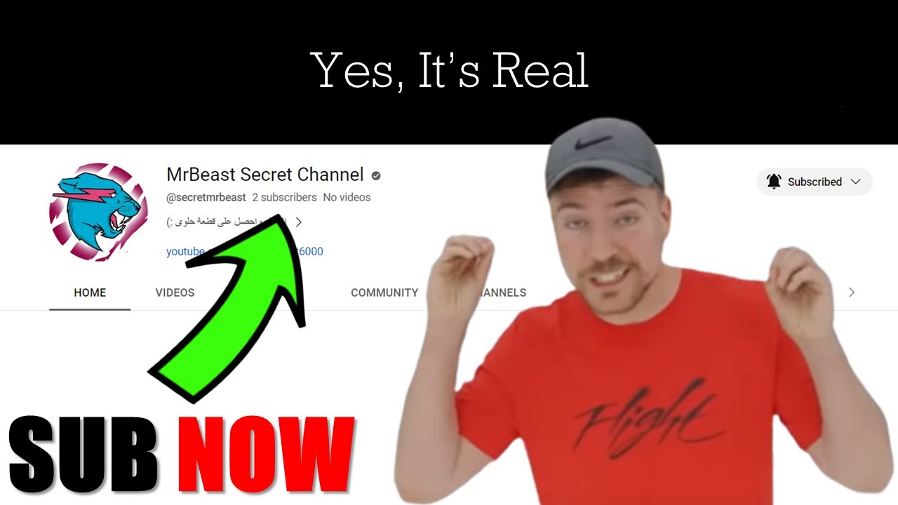 I Found MrBeast's SECRET Channel