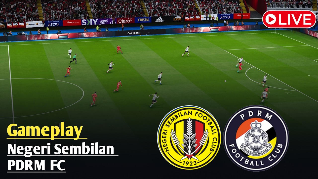 LIVE: Negeri Sembilan FC vs PDRM FC | Malaysian Challenge Cup 2026 | FL25 Gameplay Simulation
