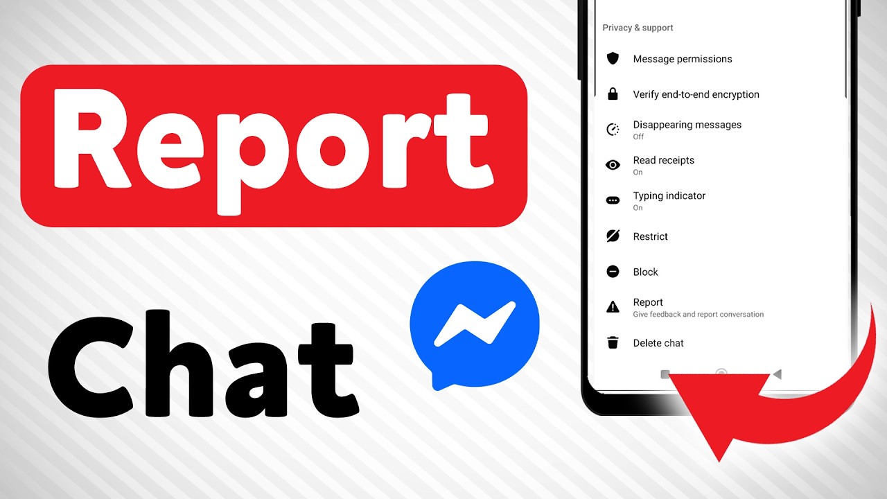 How to Report Chat on Messenger (Updated)