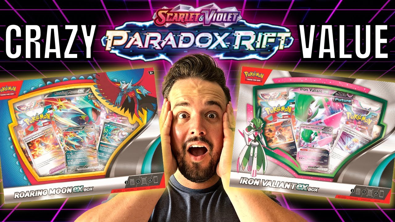 Ancient Moon EX & Iron Valiant EX Box Review