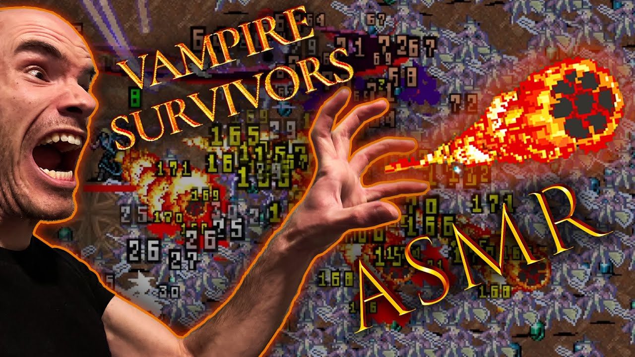 [ASMR] Defeating 22,386 Monsters to Help You Sleep | Vampire Survivors Soft-Spoken Gameplay