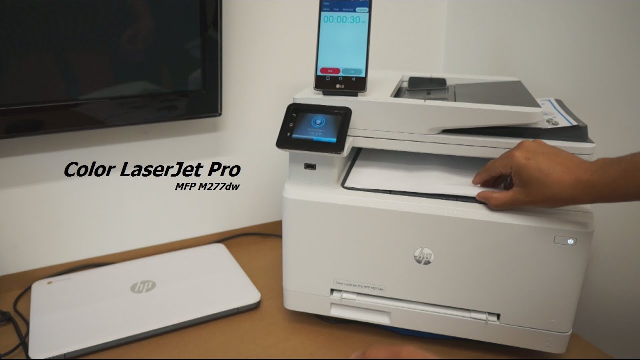 Обзор цветного МФУ HP LaserJet Pro MFP M277dw