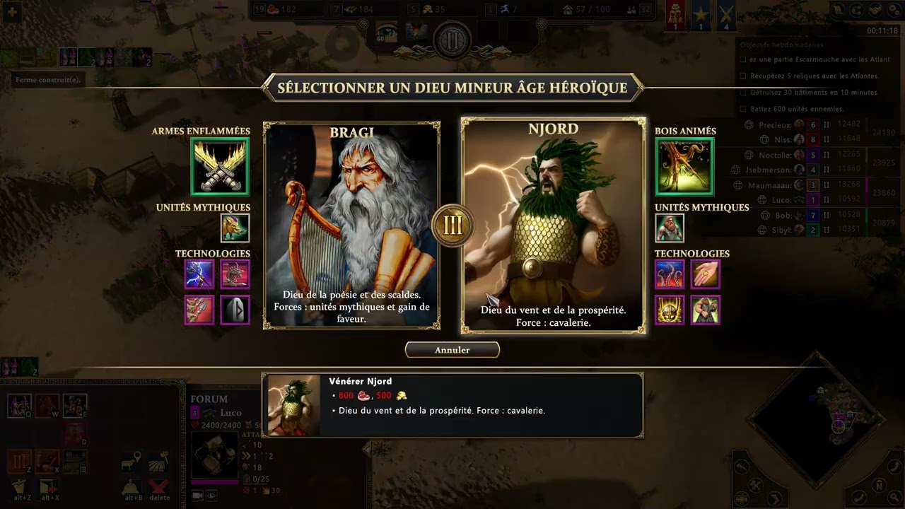 Age Of Mythology Retold: 2vs2vs2vs2 live
