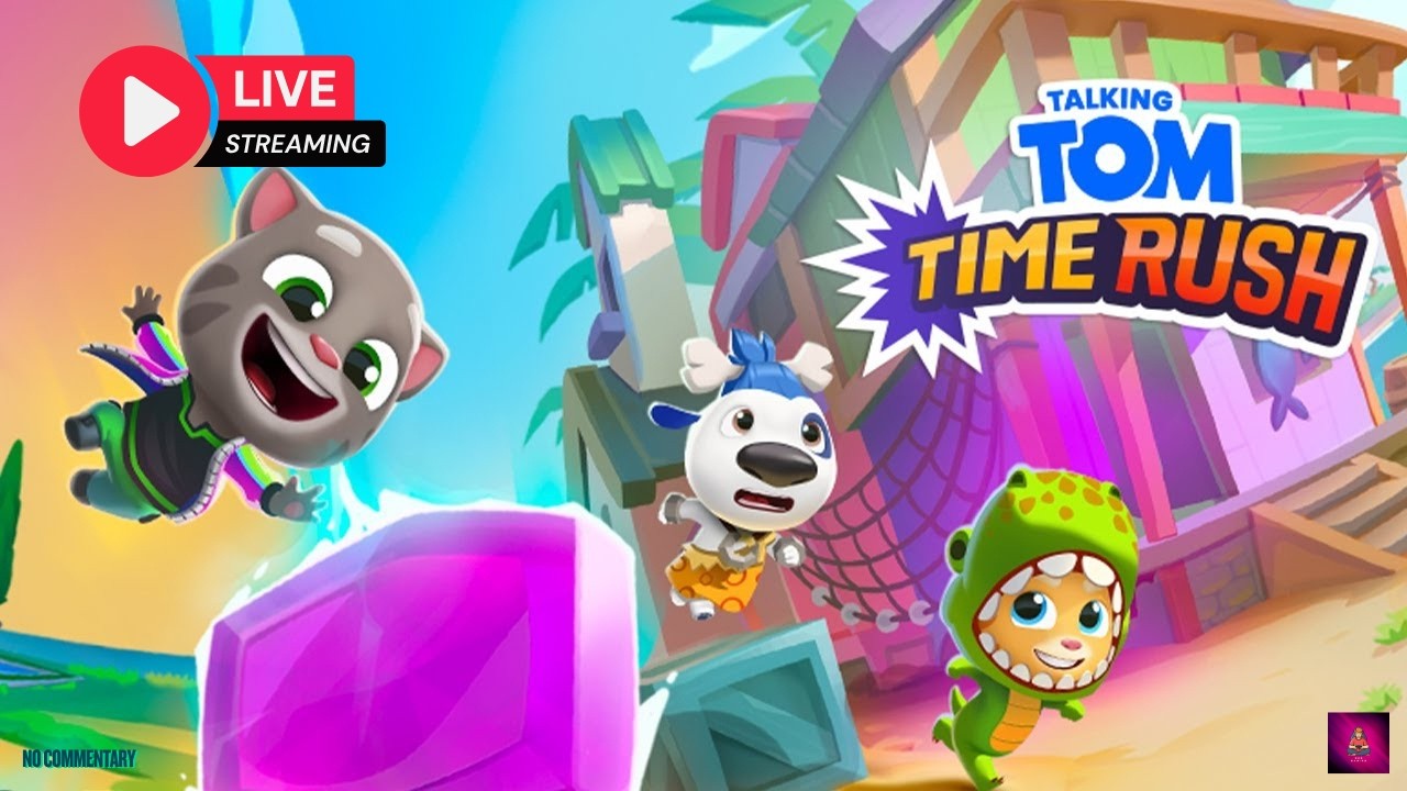 Talking Tom Time Rush live Part 2