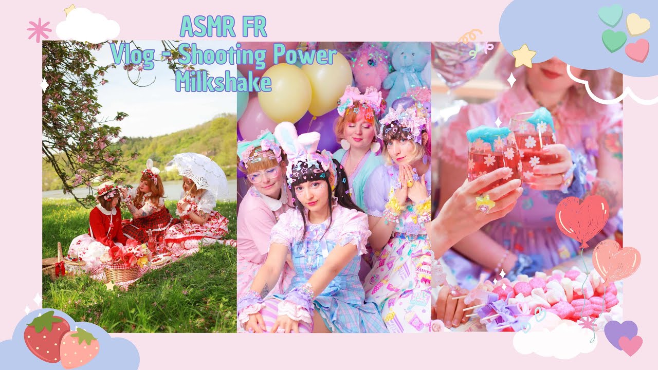 ASMR FR - Vlog shooting Power Milkshake