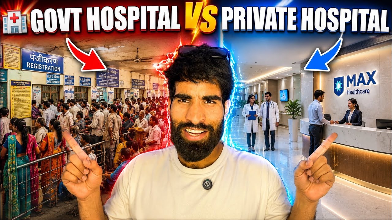 I Tested Government & Private Hospitals In India 🏥 || EP 134