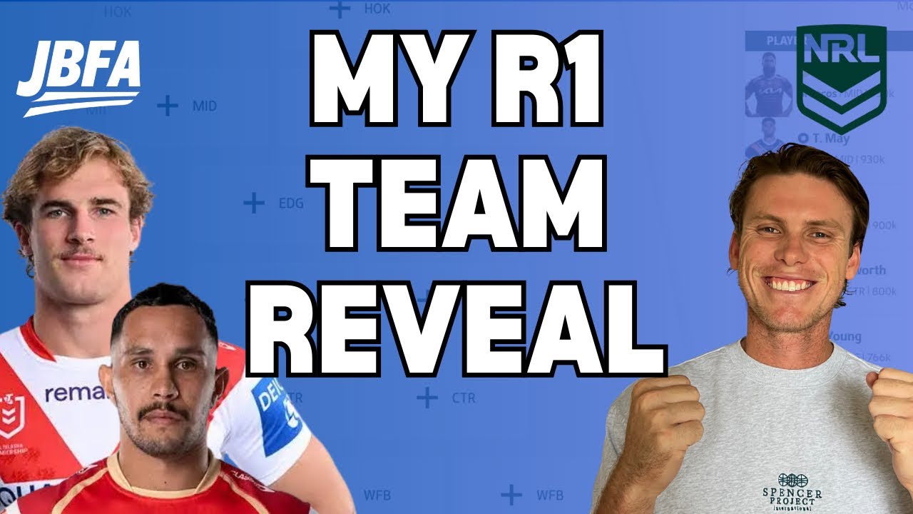 My 1st 2026 NRL Fantasy Team Reveal & Explanation