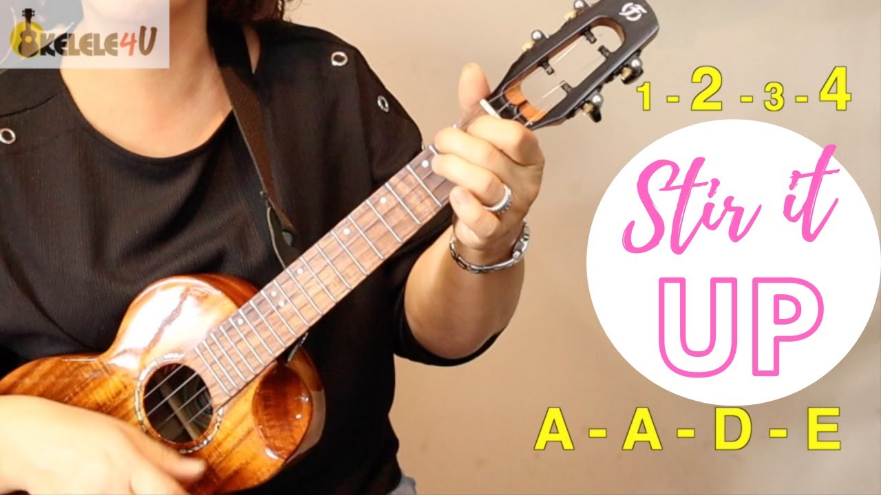 STIR IT UP- Bob Marley - UKULELE Tutorial