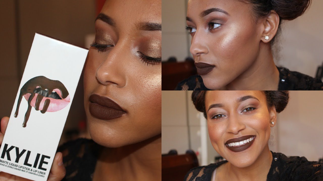 Набор для губ Browns & Gold Look Lip Kit от Кайли Дженнер | True Brown K