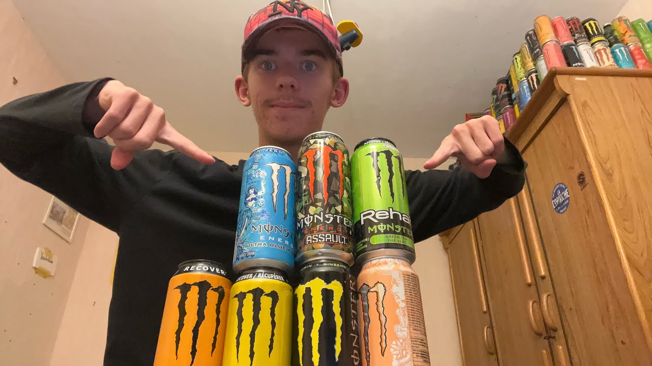 Dégustation ￼de 7 monster différents 