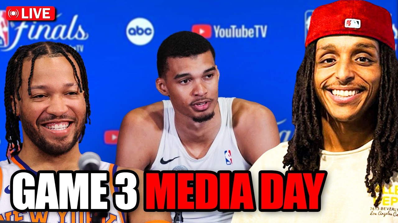 NBA FINALS MEDIA DAY!!!