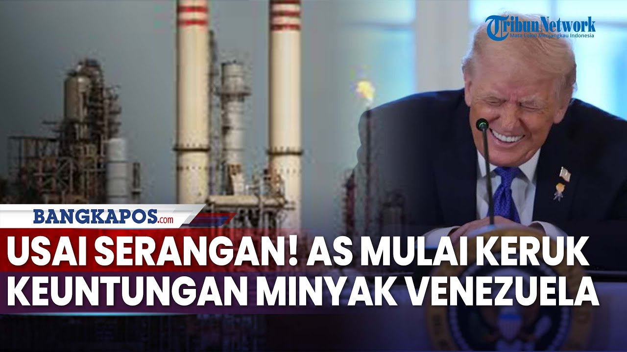 Usai Gulingkan Rezim Maduro, AS Mulai Keruk Minyak Venezuela dan Kantongi Rp 8,4 Triliun