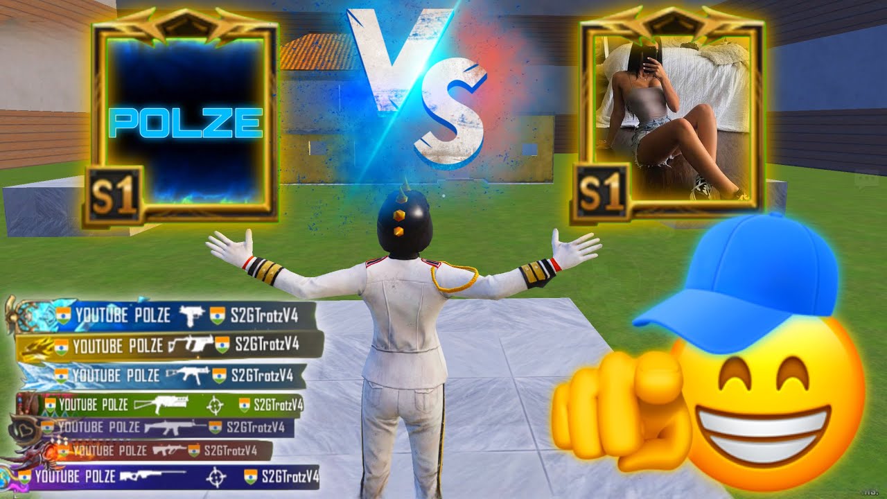 POLZE VS WOMAN!😈 LOST CONNECTİON DURİNG THE GAME 😱 PUBG MOBİLE BGMİ 🔥