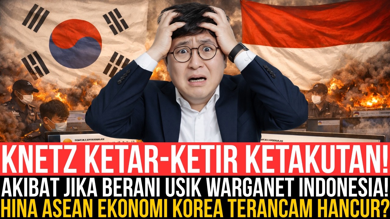 KNETZ KETAR-KETIR Gara-Gara Usik Warganet Indonesia⚠️Polisi Korea Turun Tangan! SEABLINGS vs KNETZ‼️