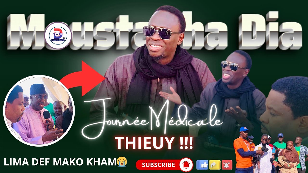 🔴 Journée de consultation médicale  organisé par l'association SOS ASSHU avec Cheikh Moustapha Dia….