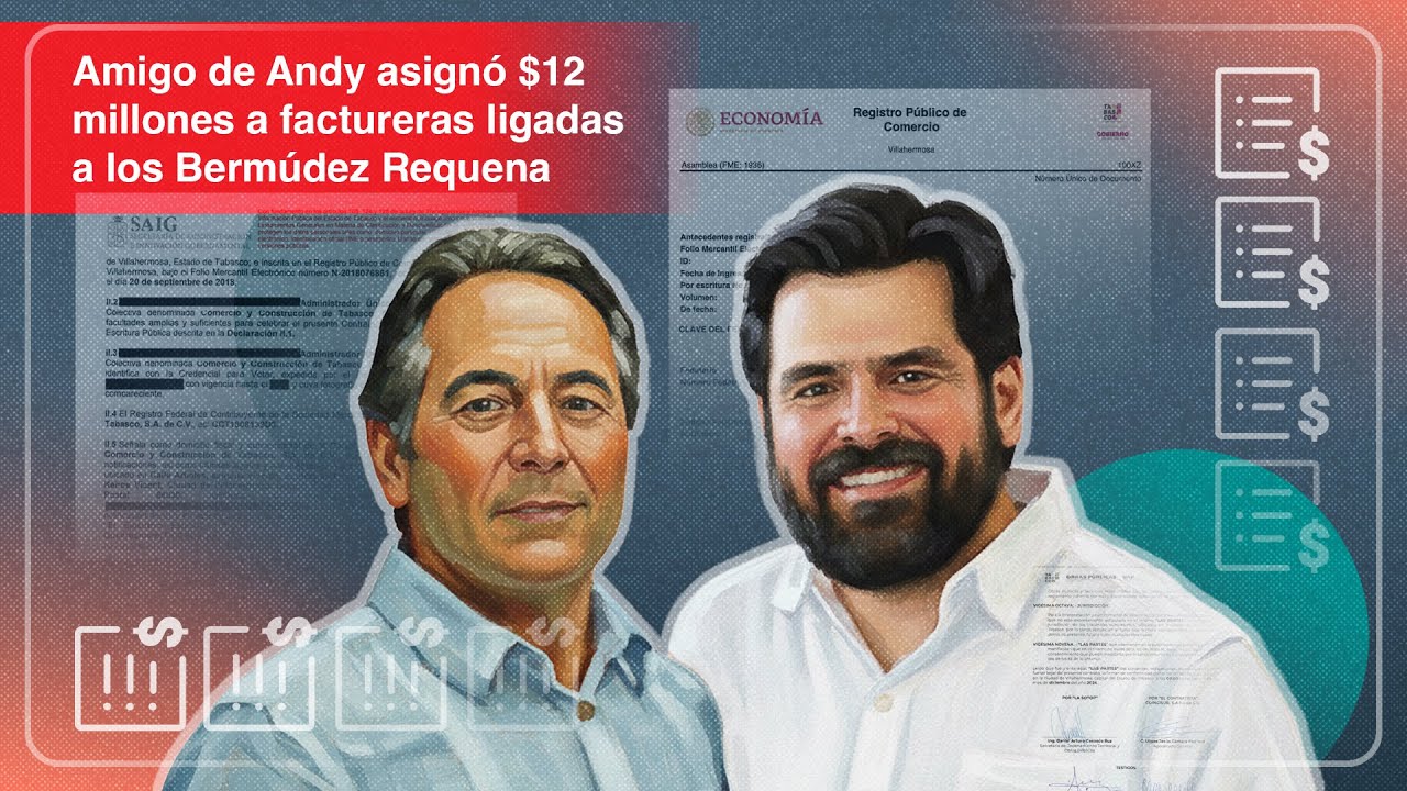 Amigo de Andy asignó $12 millones a factureras ligadas a los Bermúdez Requena