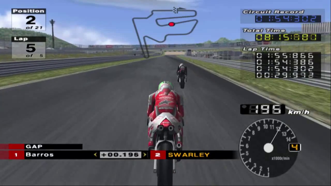 MotoGP 3 PS2 | Motegi | Honda NSR500 | Fortuna Honda Gresini