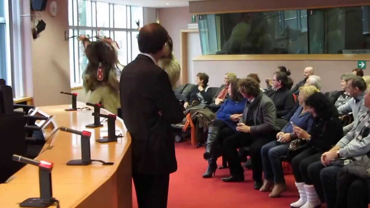 Kurenti obiskali Evropski parlament