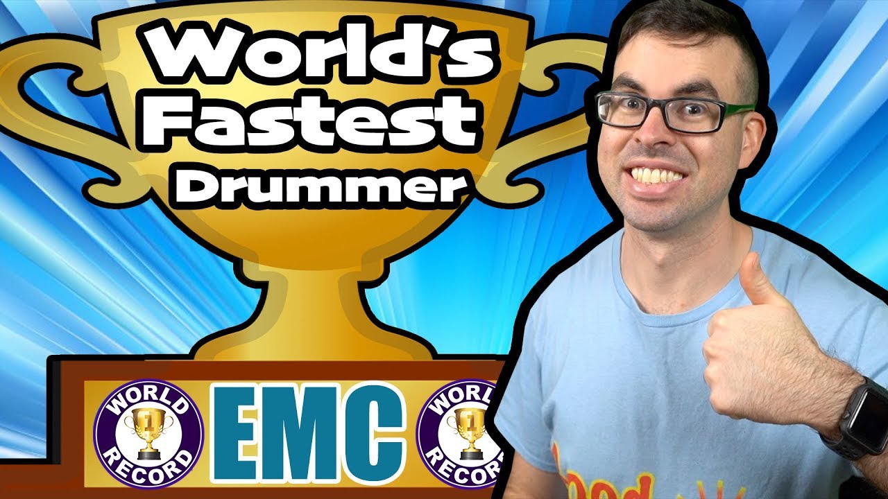 They Accepted My Fastest Drummer Records!
