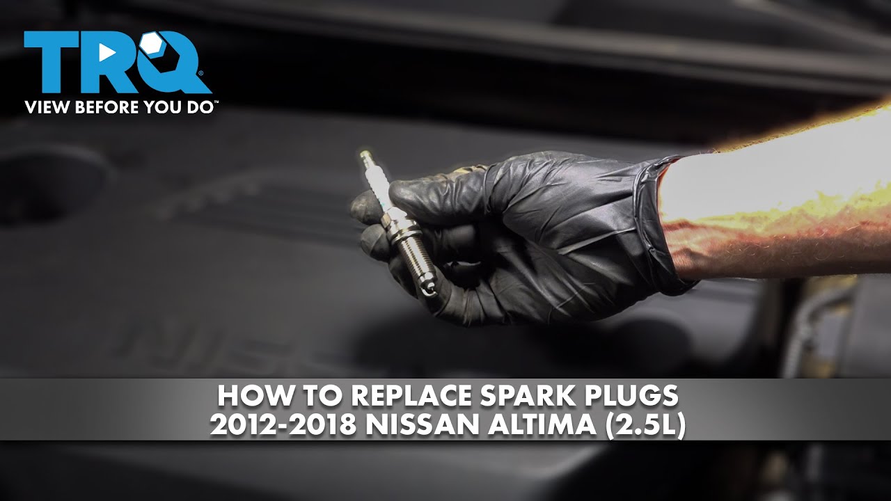 How to Replace Spark Plugs 2012-2018 Nissan Altima (2.5L)