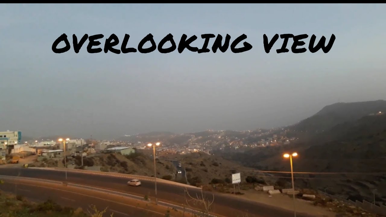King Fahad Hospital al baha || Overlooking View