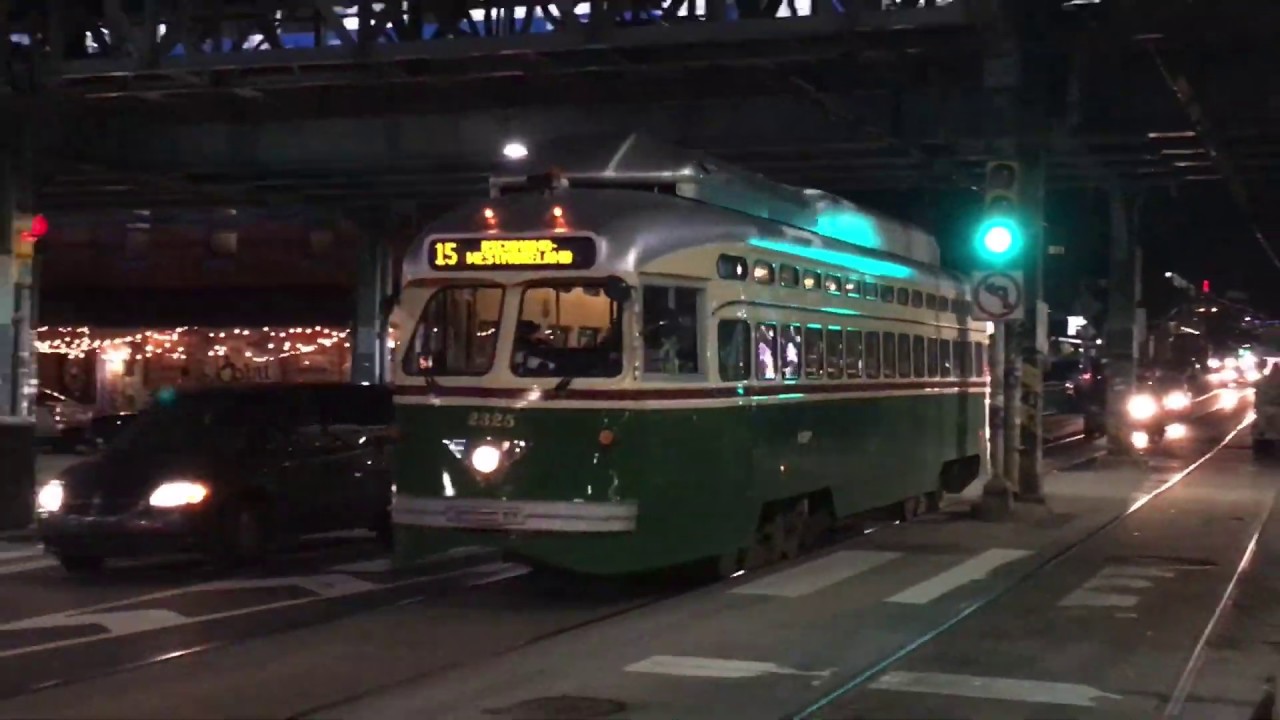Original PCC Trolleys from the 1930's running on SEPTA's Route 15 [HD 1080p]