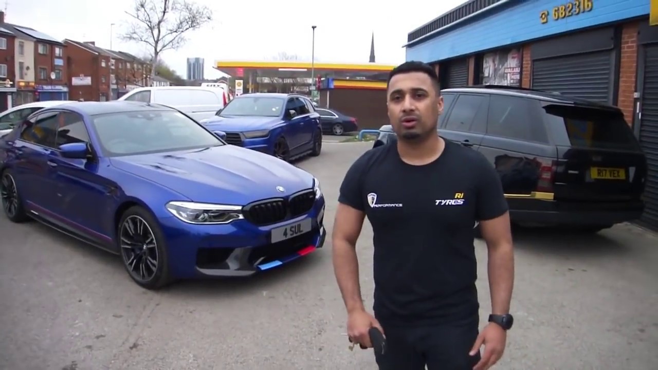NEW BMW M5 F90 2018 RI TYRES VLOG 1