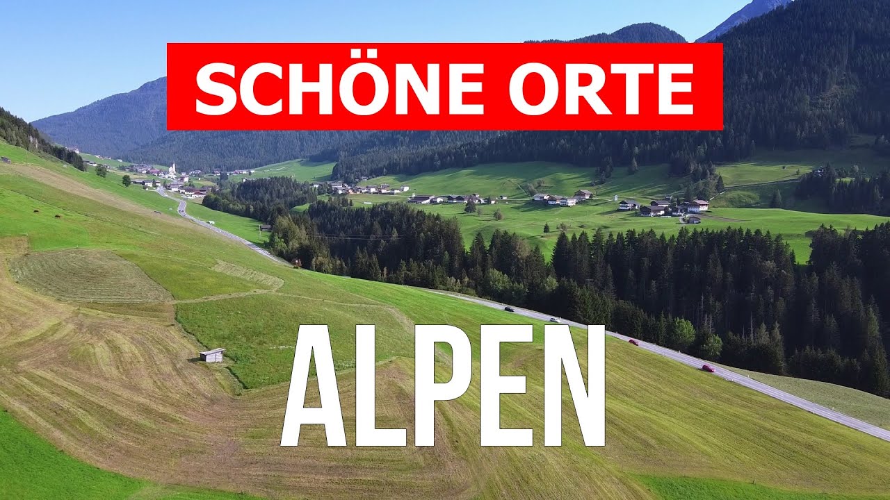 Alpen Berge in 4k. &Ouml;sterreichische Alpenlandschaft