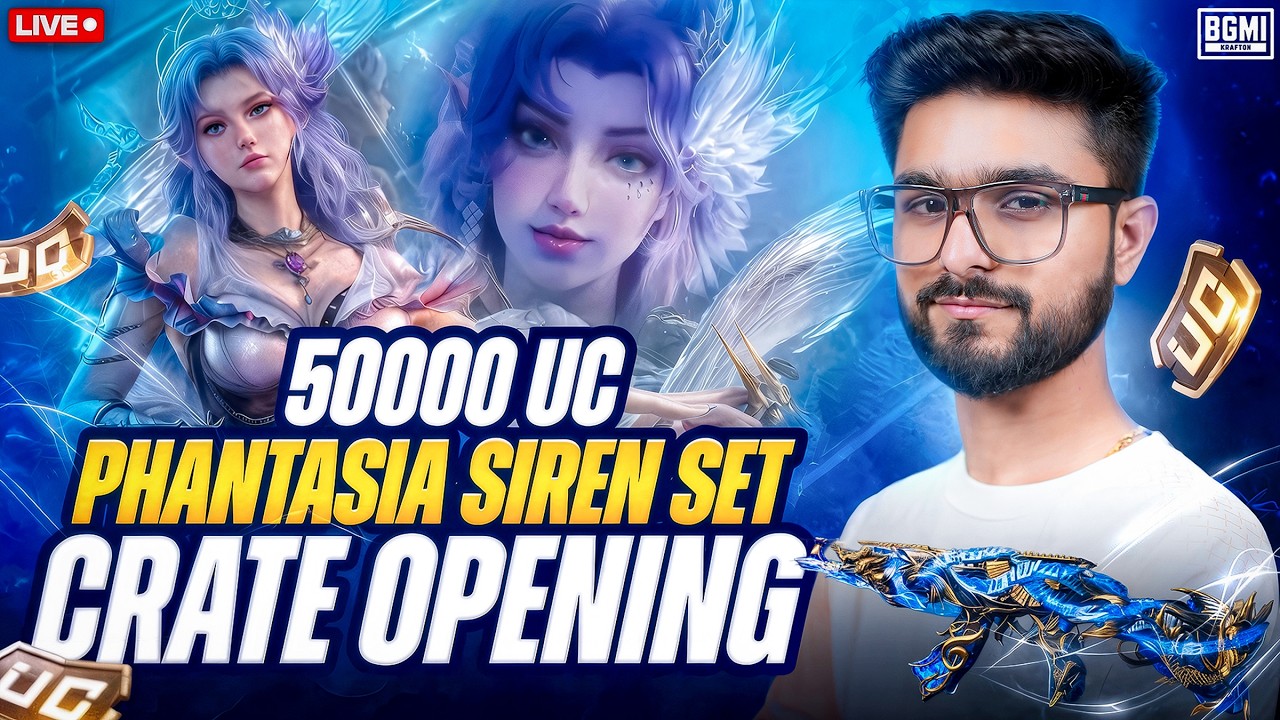50K UC CRATE OPENING | #1 HOKE RAHEGA! | @LoLzZzGaming​