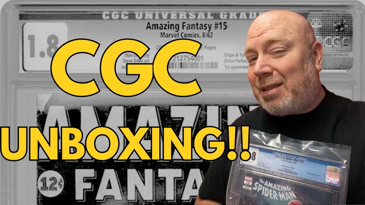 CGC Comic Book Submission Unboxing | A Spectacular Spidey Surprise 