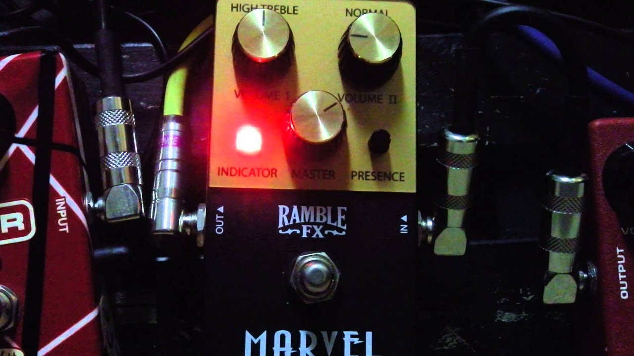 Ramble FX Marvel Drive :  sound test