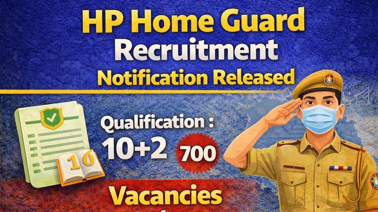 HP Home Guard Recruitment Notification Released ll Vacancies 700