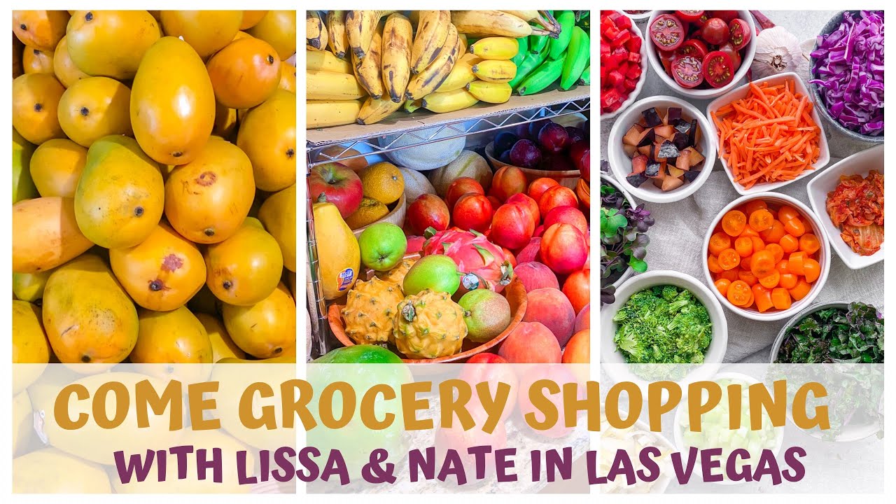 COME GROCERY SHOPPING WITH US • RAW VEGAN FOOD HAUL & STORES
