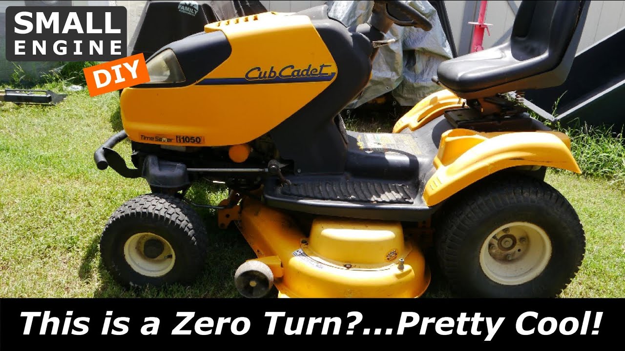 Cub Cadet i1050 Zero Turn outside for years and would not start