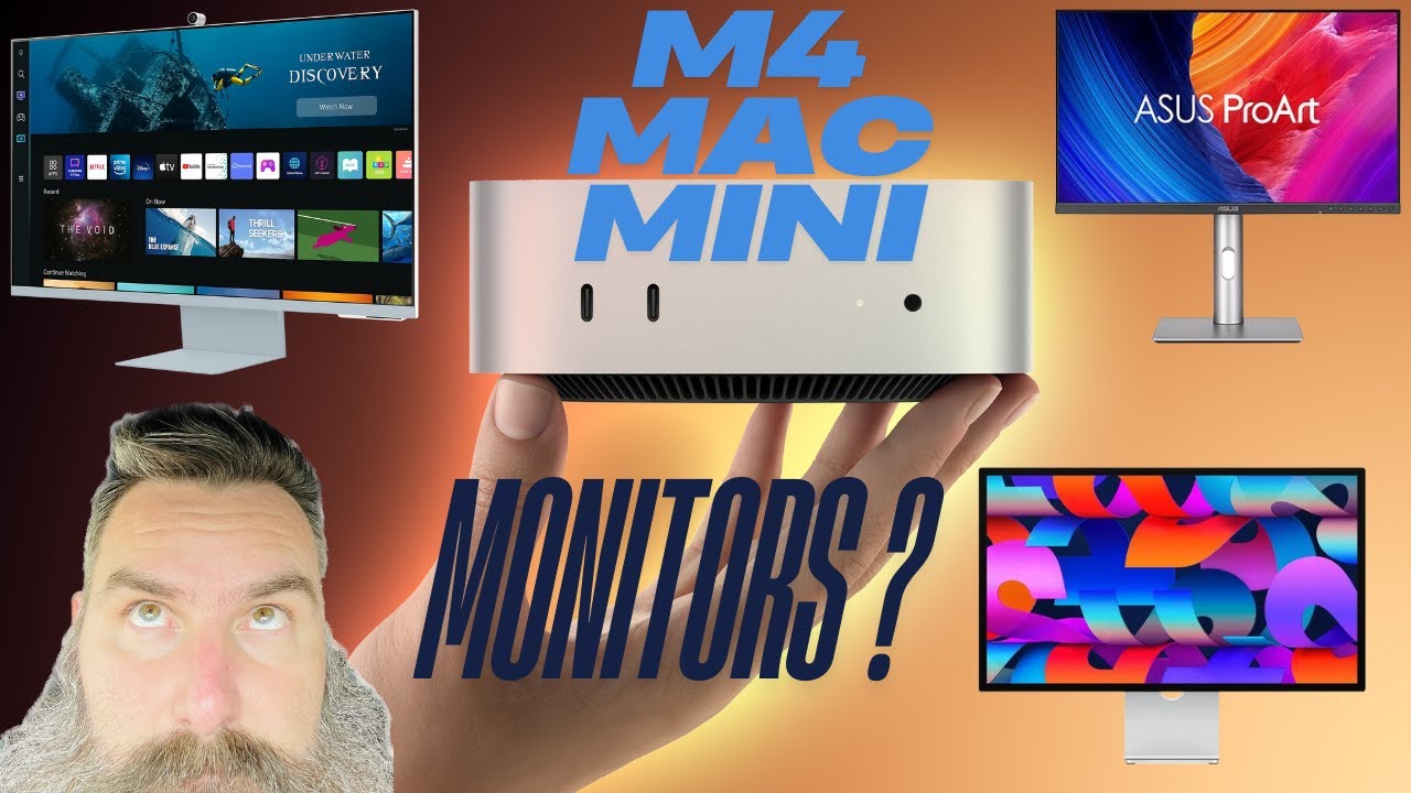 Выбор монитора M4 Mac Mini