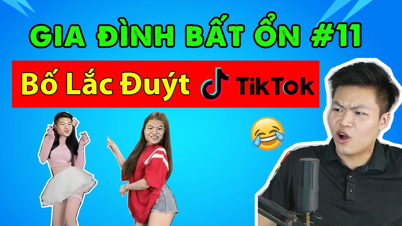 Hảo bố mặc Váy lắc đuýt quay Tiktok 🤣 Thả diều sáo bị kéo bay lên nóc nhà 😆