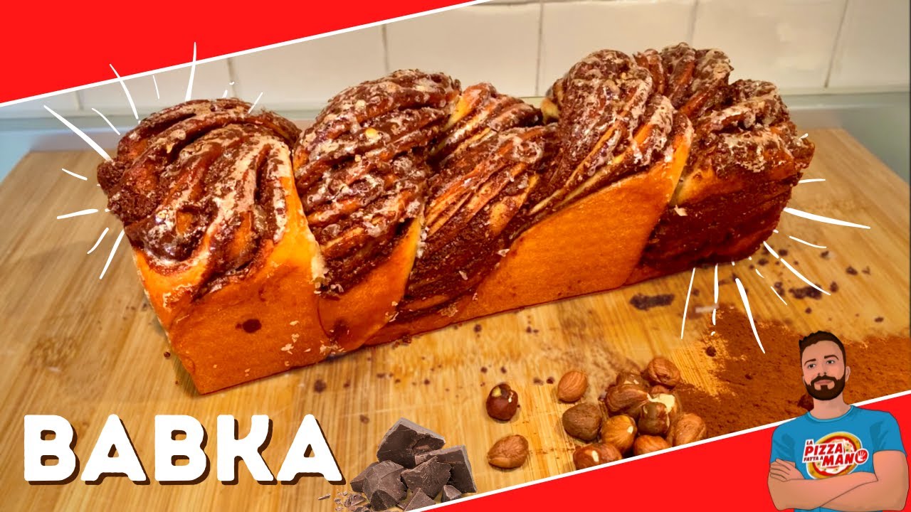 BABKA - NON DIMENTICHERETE MAI PIU' IL SAPORE DI QUESTO DOLCE! (treccia cioccolato e nocciole)