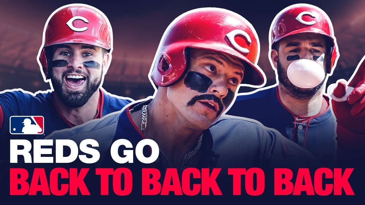Reds homer on 3 straight pitches
