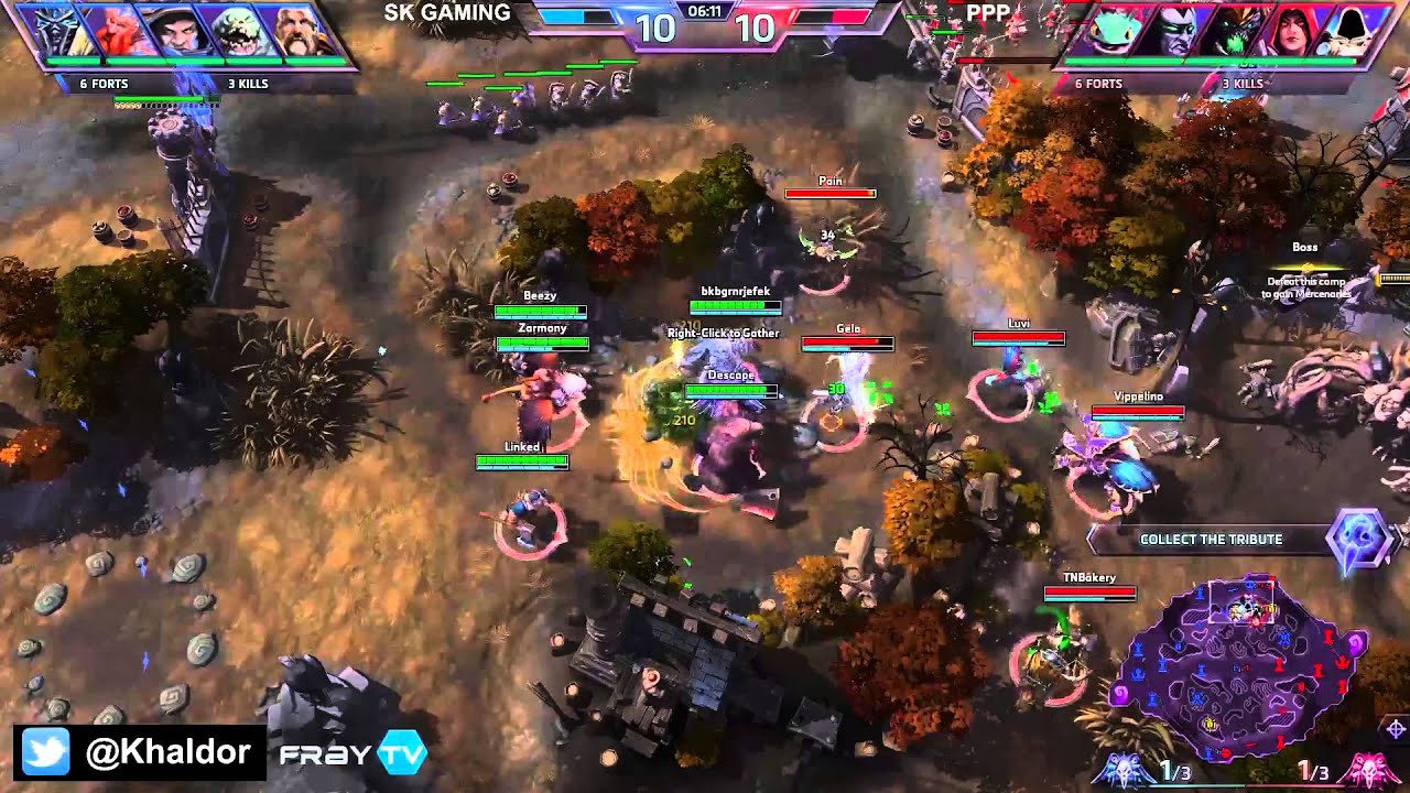 Heroes of the Storm: SK Gaming vs. PPP (Bo3) - FrayTV Invitational