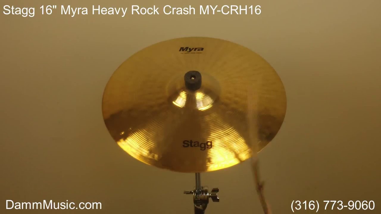 Stagg MY-CRH16 16" Myra Heavy Rock Crash