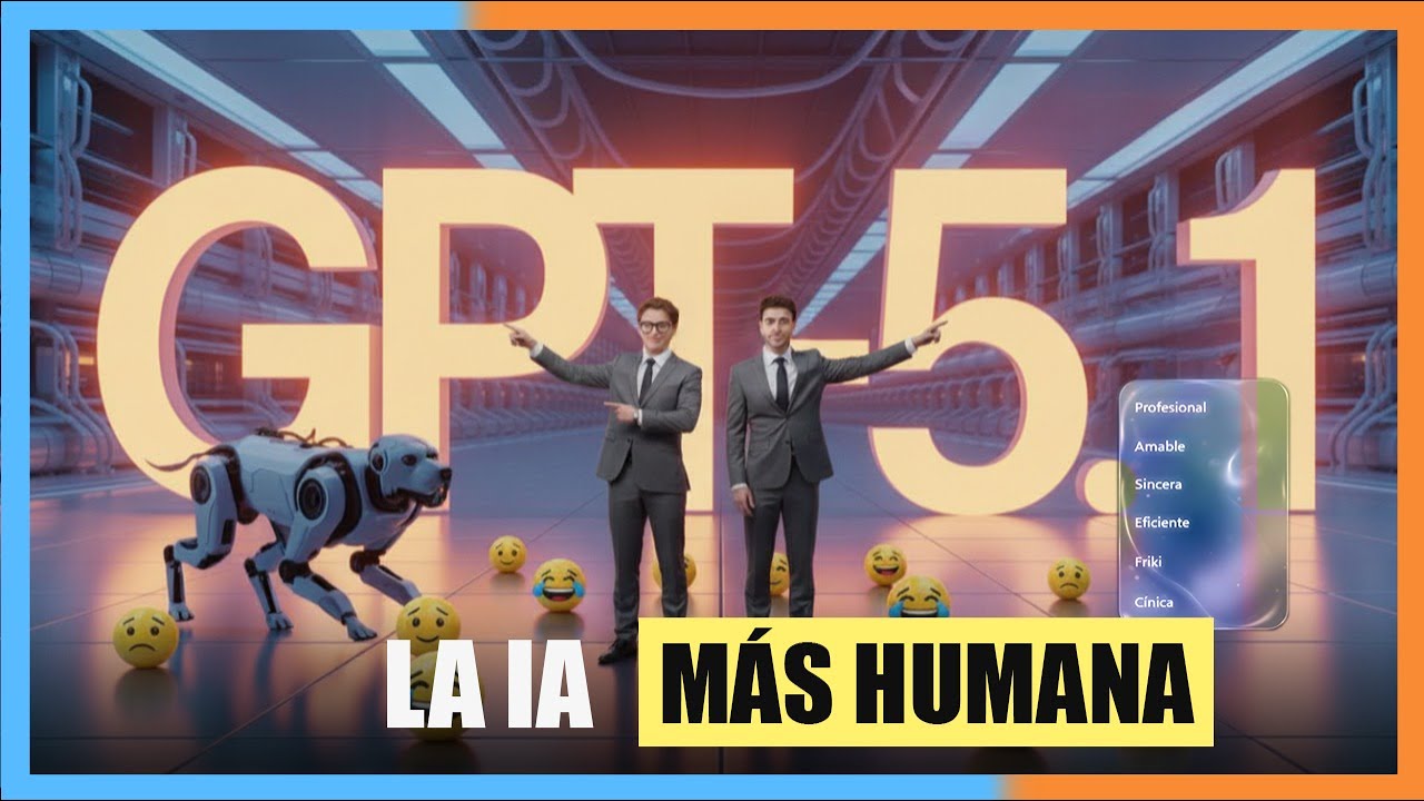 🔴 Noticias IA: GPT-5.1 se humaniza, Superfábricas de IA y el fin de una era en Meta