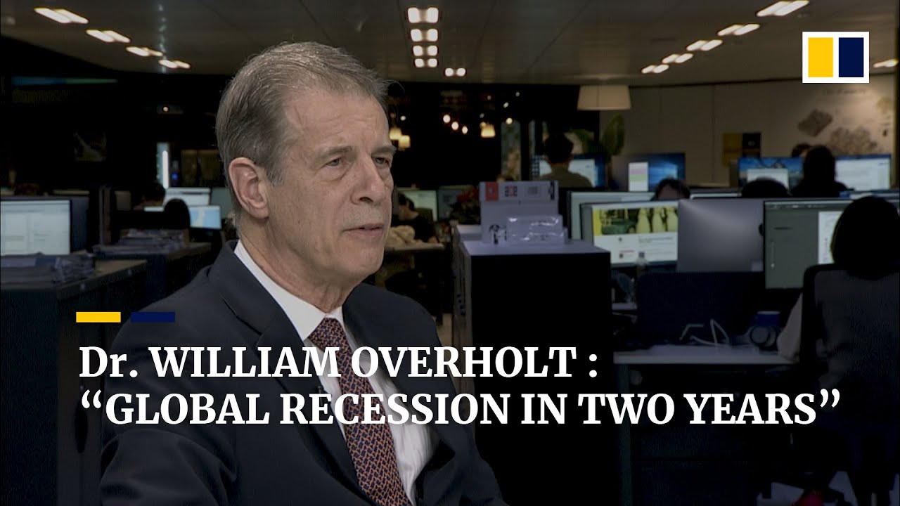 Dr.William Overholt of Harvard University predicts global recession within two to three years.