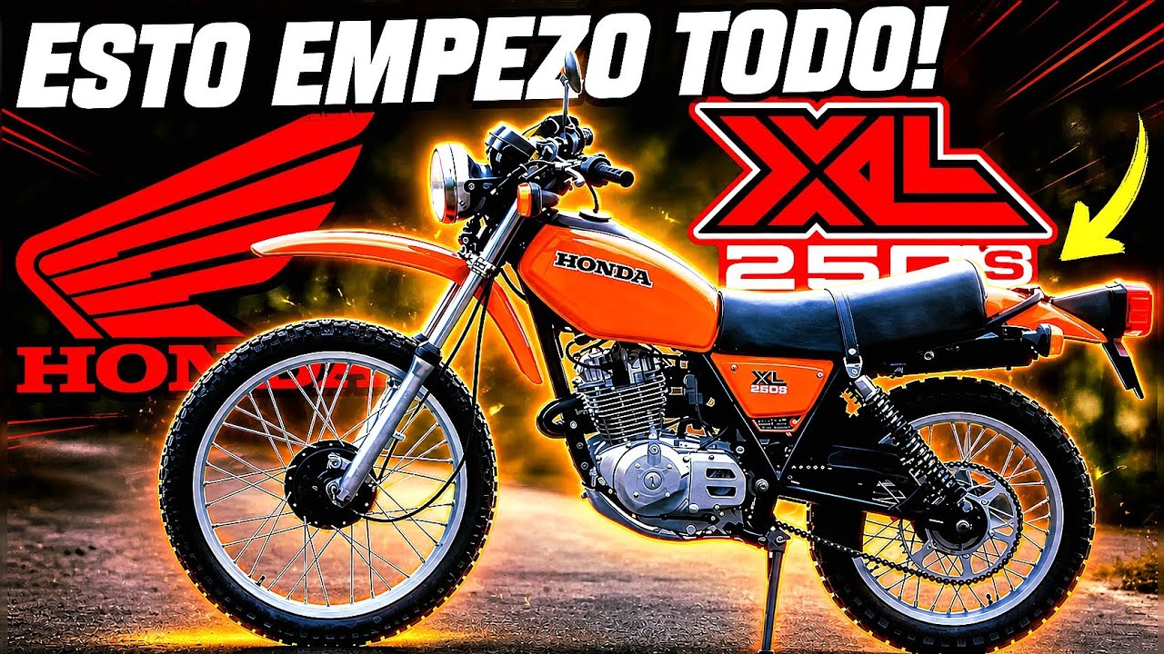 La PIONERA del ENDURO que NUNCA PUDO SER DERROTADA (La LEYENDA que lo Inició TODO) | HONDA XL250