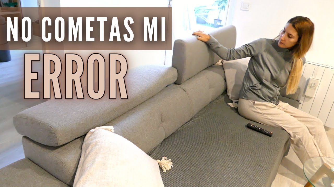 ELEGIR EL SOFA PERFECTO (En 5 minutos)🤯 / Reflexi&oacute;n propia en base a mi experiencia ❤️