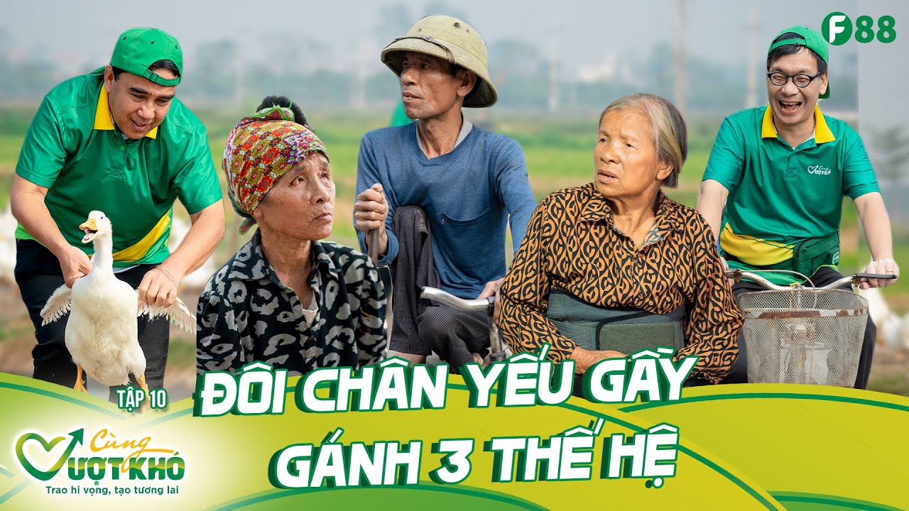 Người đàn ông khiếm khuyết gồng gánh gia đình bằng đàn vịt bấp bênh | Cùng Vượt Khó 10