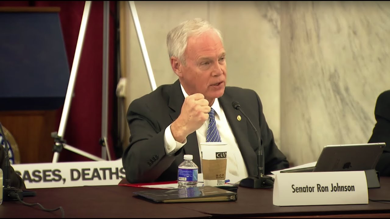 Ron Johnson - Senate Hearing - COVID-19: A Second Opinion - January 24, 2022