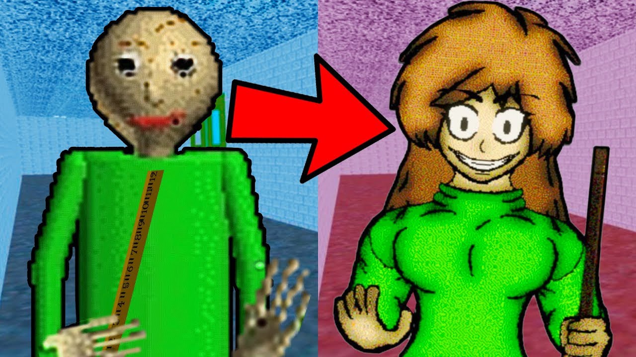 DIT IS BALDI ALS MEISJE!