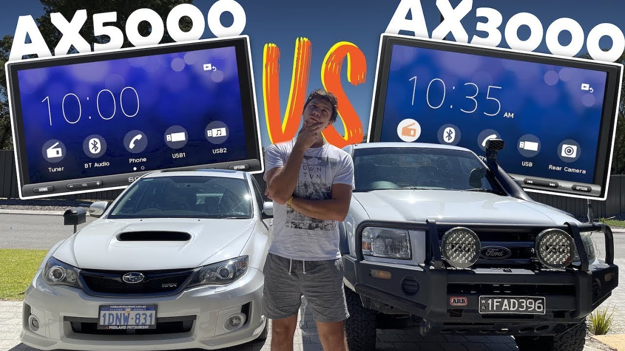 Sony XAV-AX5000 vs Sony XAV-AX3000 | Which is best? Features and benefits comparison